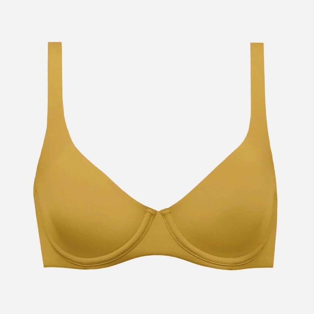NWT Gold CUUP Scoop bra 30E (30DD) sister size 32D